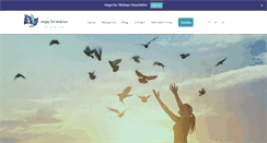 Desktop Screenshot of hopeforwidows.org